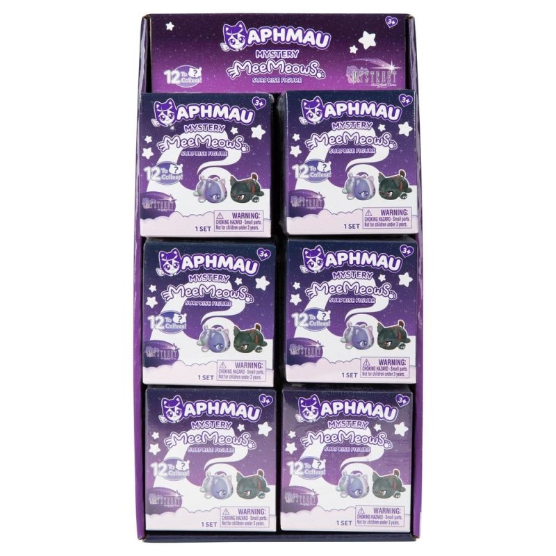 Aphmau Mini Figures MyStreet Mystery Meemeow Blind Box Display (12)