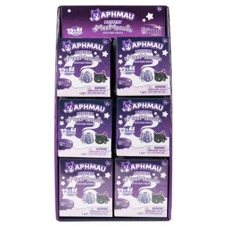 Aphmau Mini Figures MyStreet Mystery Meemeow Blind Box Display (12)