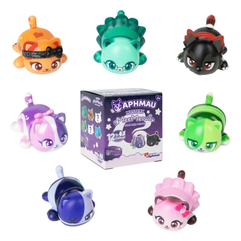 Aphmau Mini Figures MyStreet Mystery Meemeow Blind Box Display (12)