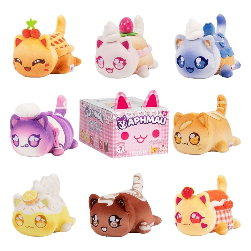 Aphmau Bakery Plush Figure Mystery Meemeow Series 10 15 cm Blind Box Display (9)