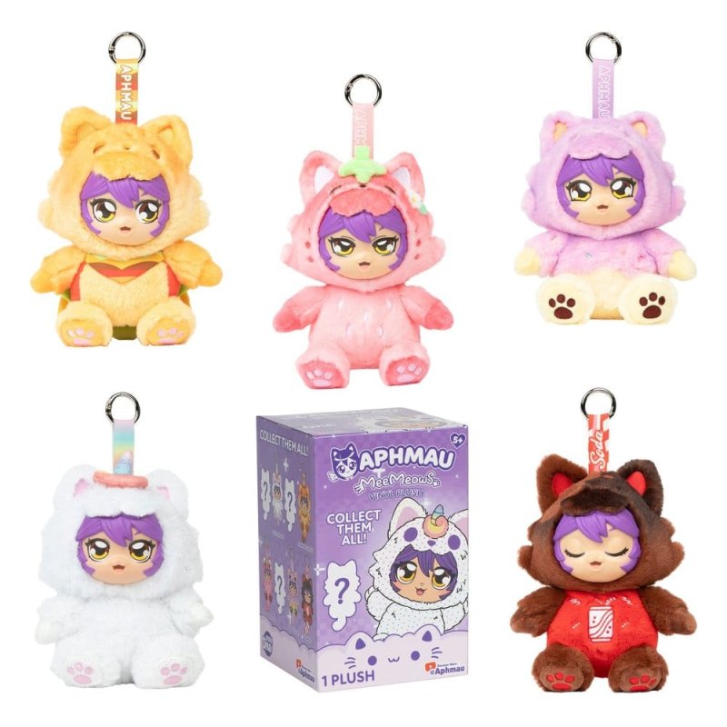 Aphmau Vinyl Plush Bag Charm Blind Box Display (6)