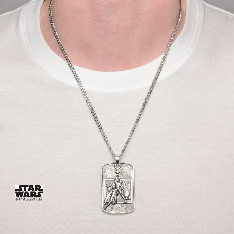 STAR WARS - Poster Relief Dog Tag Pendant comes with Chain