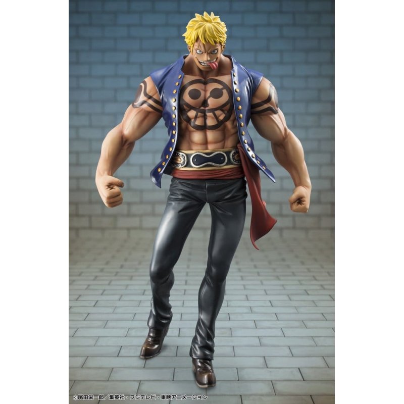 One Piece Portrait.Of.Pirates "Sailing Again" PVC Figure Bellamy the Hyena 25 cm (Limited Repeat)