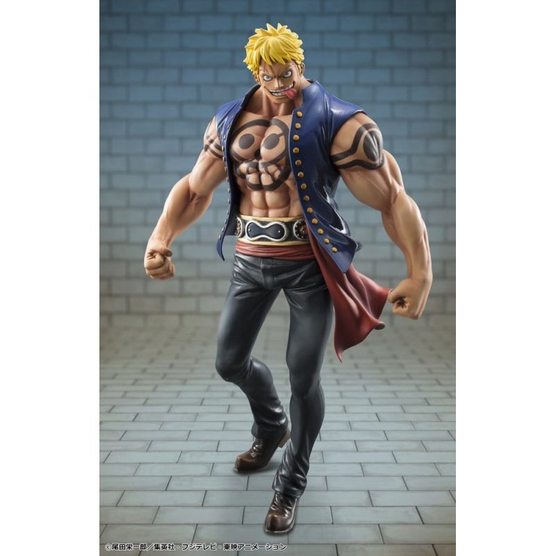 One Piece Portrait.Of.Pirates "Sailing Again" PVC Figure Bellamy the Hyena 25 cm (Limited Repeat)