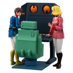 Mobile Suit Gundam G.M.G. Collection EX Diorama White Base Bridge Radio Operator Desk Set 10 cm (with gift)