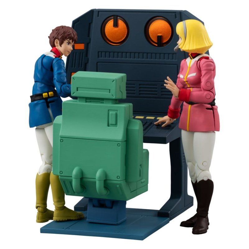 Mobile Suit Gundam G.M.G. Collection EX Diorama White Base Bridge Radio Operator Desk Set 10 cm (with gift)