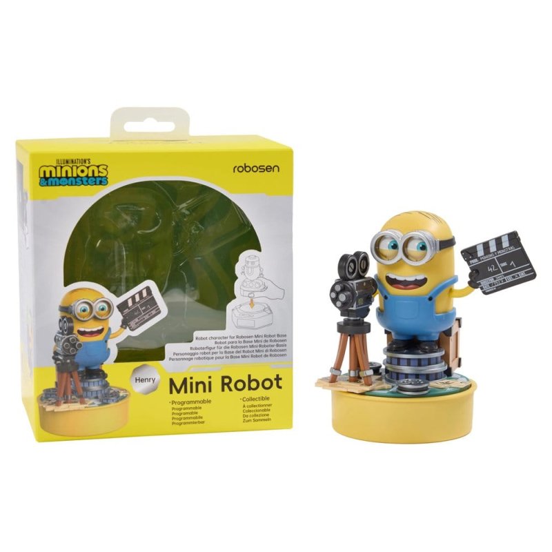 Minions & Monsters Interactive Mini Robot Henry 9 cm *English Version*