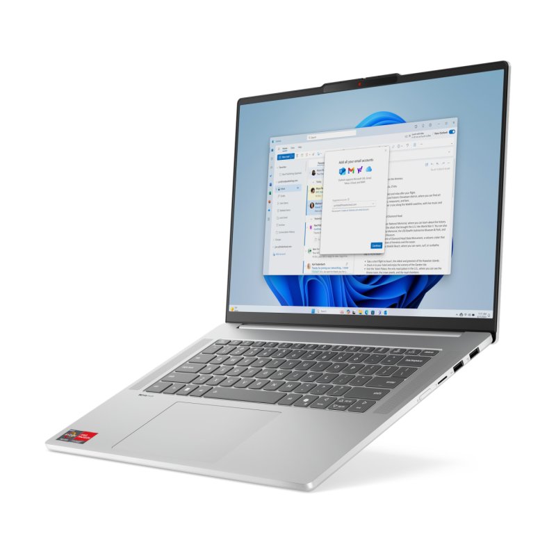 Lenovo IdeaPad Slim 5 15ARP10 AMD Ryzen™ 5 7535HS Ordinateur portable 38,9 cm (15.3") WUXGA 16 Go LPDDR5x-SDRAM 512