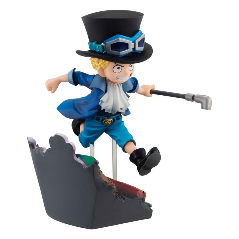 One Piece G.E.M. Series statuette PVC Sabo Run! Run! Run! 13 cm