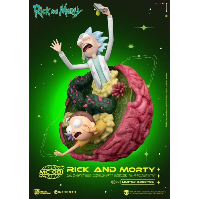 Rick and Morty statuette Master Craft Rick and Morty 42 cm