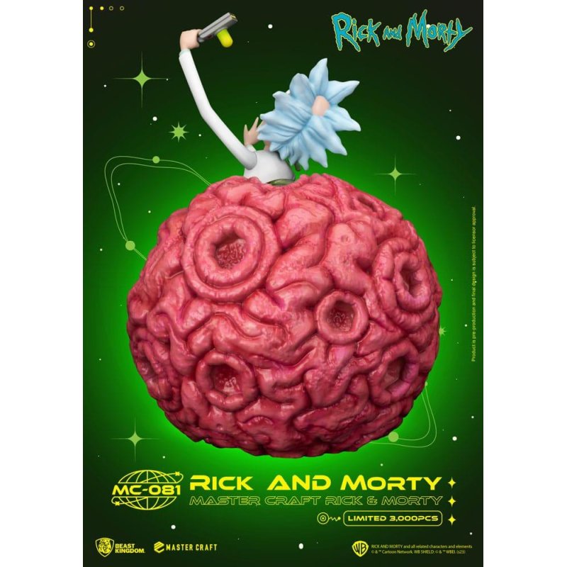 Rick and Morty statuette Master Craft Rick and Morty 42 cm