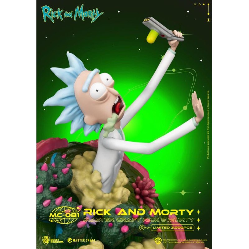 Rick and Morty statuette Master Craft Rick and Morty 42 cm