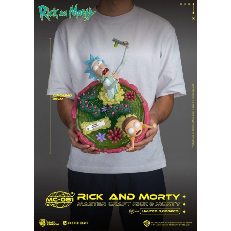 Rick and Morty statuette Master Craft Rick and Morty 42 cm