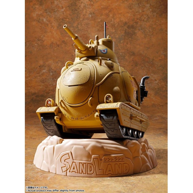 Sand Land réplique Diecast Chogokin Sand Land Tank 104 15 cm