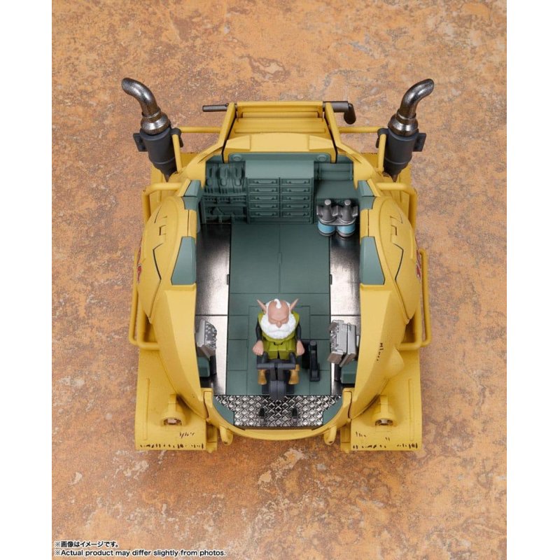 Sand Land réplique Diecast Chogokin Sand Land Tank 104 15 cm