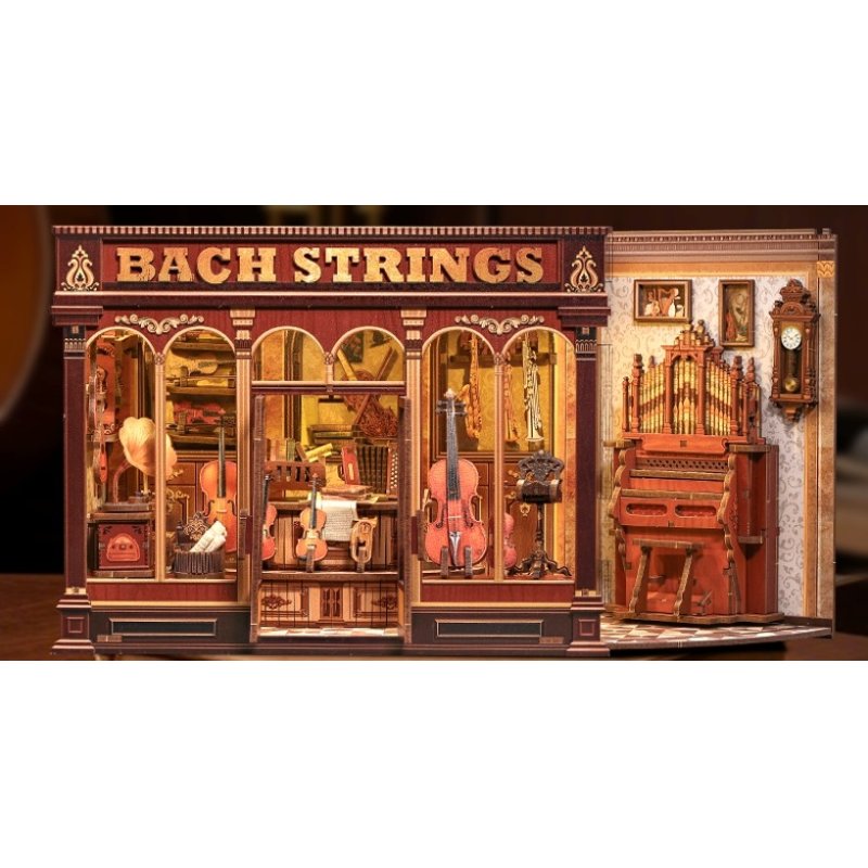 BOOK NOOK - CORDES DE BACH - DÉCOR MINIATURE
