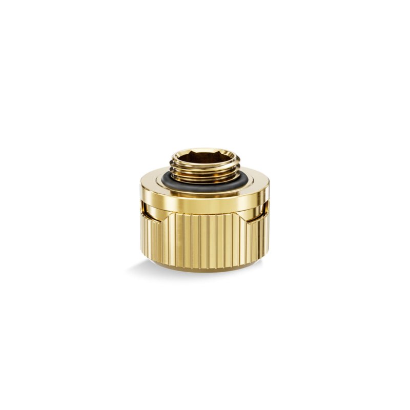 EK Water Blocks EK-Torque HDC 16 Anschluss gerade G1/4 Zoll AG auf 16mm AD Hardtube - gold