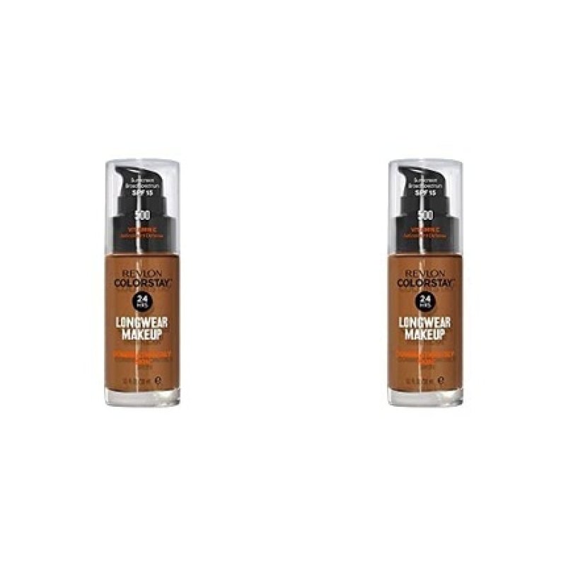 Revlon ColorStay Liquid Foundation Makeup for Combination/Oily Skin SPF 15 Walnut 1.0oz