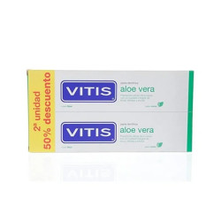 Vitis Vits Aloe Vera Toothpaste Mint Flavour - 2x150ml