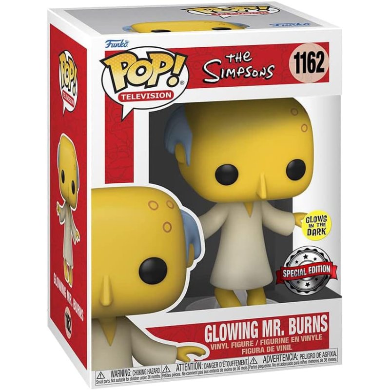 Simpsons Pop! Television Vinyl assortiment figurines Glowing Mr. Burns w/Chase 9 cm (6)