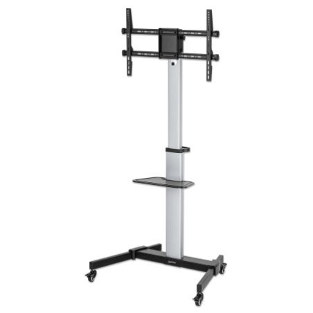 Manhattan Support sur roulettes pour TV/moniteurs, écrans 37" à 86", inclinaison -10 à 5°, rotation 90°,