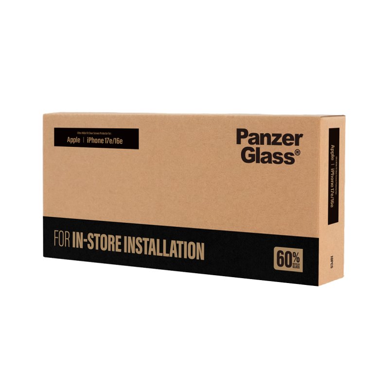 PanzerGlass Screen iPhone 17e/16e/14/13/13 Pro UW-FastFit