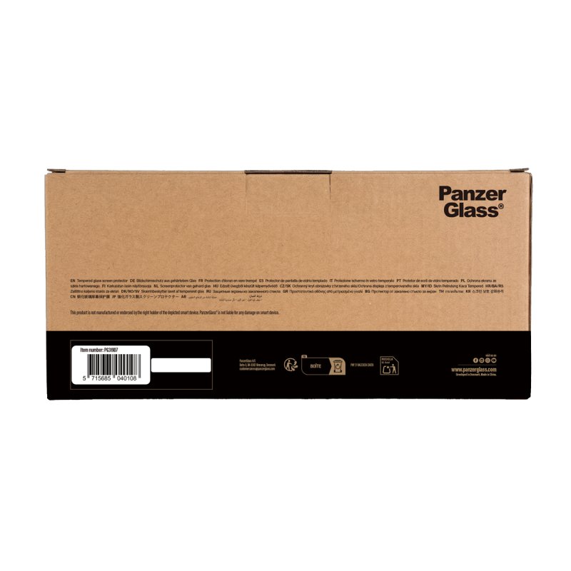 PanzerGlass Screen iPhone 17e/16e/14/13/13 Pro UW-FastFit