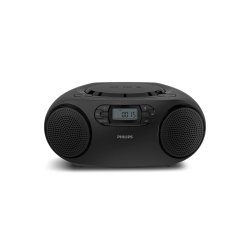 Philips TAZ2000B/10 Lecteur de CD Argent, Noir Lecteur CD portable