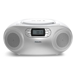 Philips TAZ2000S/10 Lecteur de CD Argent Lecteur CD portable