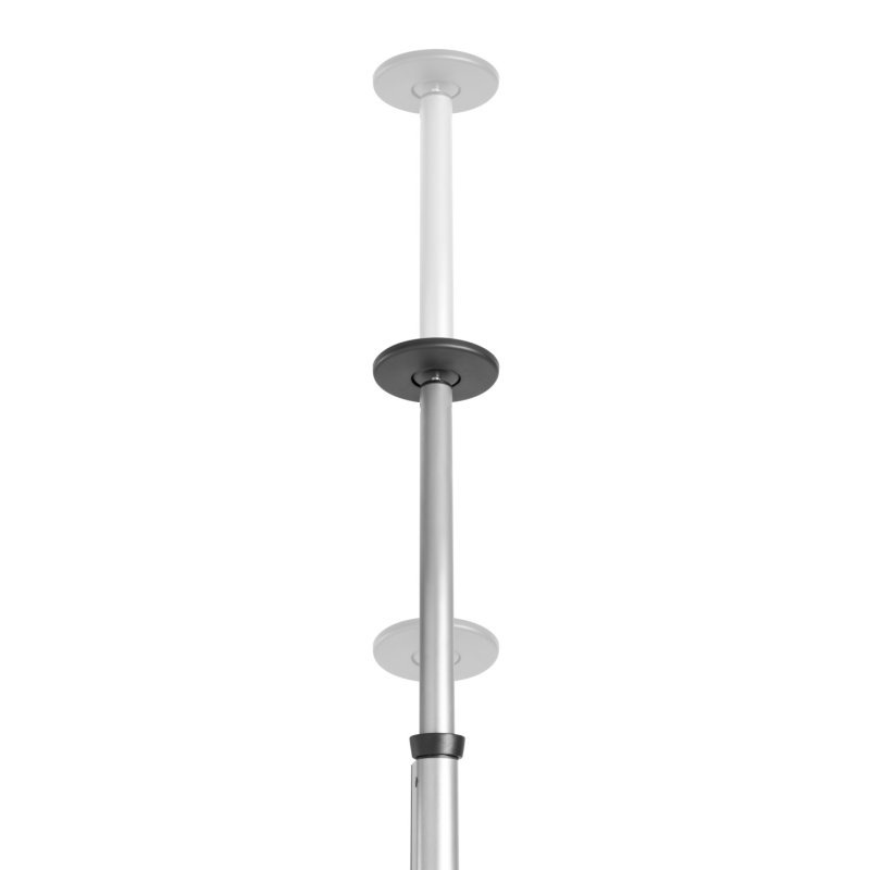 EQUIP 650621 Min. 94 cm (37") Max. 177,8 cm (70") Max. VESA 600 x 400 mm 30 kg Schwarz, Edelstahl