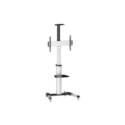 Equip 650602 37-70“ 90° Rotate Single Display LFD Trolley