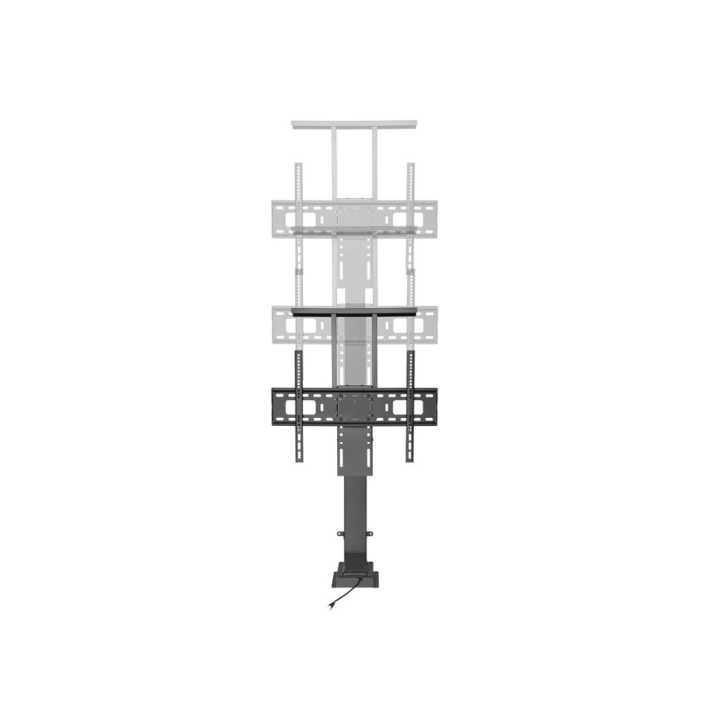 EQUIP 650606 TV Lift Min. 94 cm (37") Max. 165,1 cm (65") Max. VESA 600 x 400 mm 50 kg Schwarz