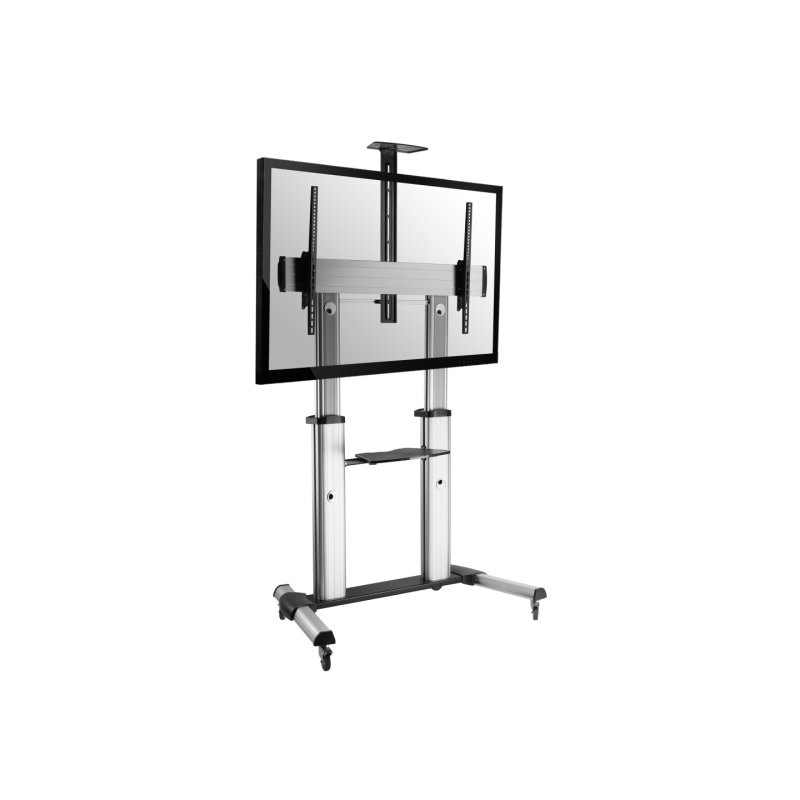 EQUIP 650605 TV Wagen Min. 152,4 cm (60") Max. 2,54 m (100") Max. VESA 1000 x 600 mm 100 kg Aluminium