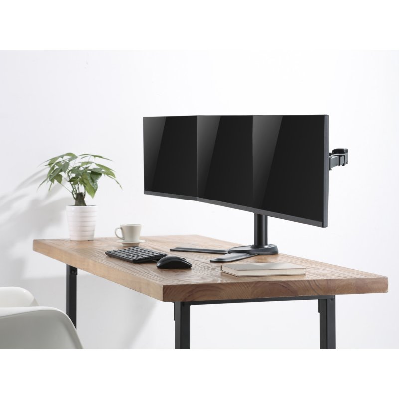 Equip Support de table articulé pour trois moniteurs de 17 à 27 pouces