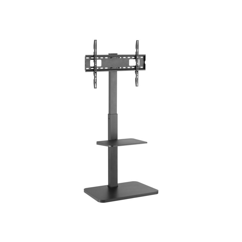 EQUIP 650613 TV-Bodenständer Min. 94 cm (37") Max. 190,5 cm (75") Max. VESA 600 x 400 mm 40 kg Schwarz