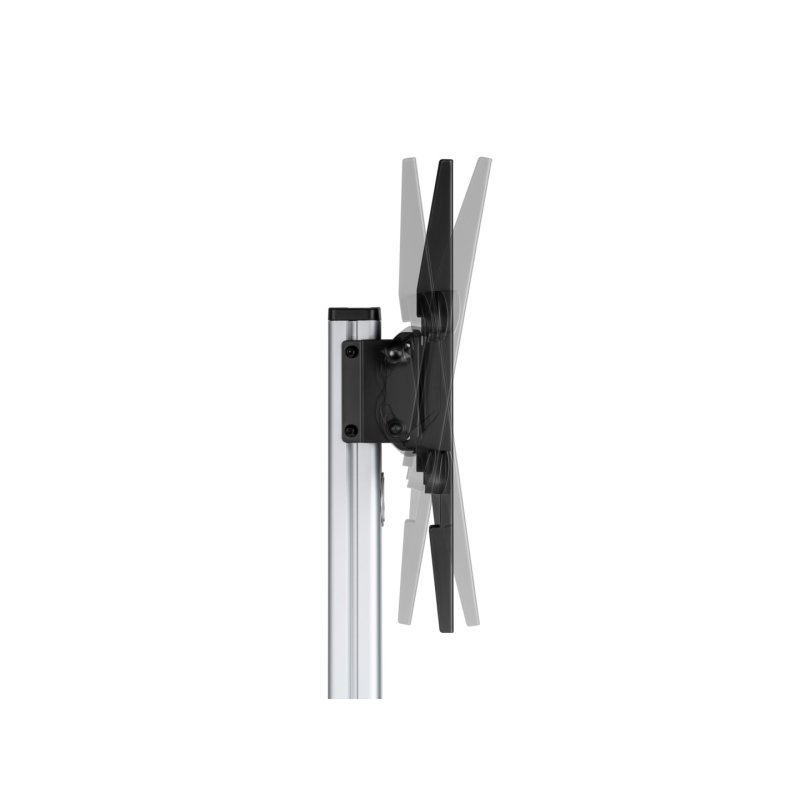 EQUIP 650630 TV-Bodenständer Min. 94 cm (37") Max. 2,18 m (86") Max. VESA 600 x 400 mm 50 kg Silber