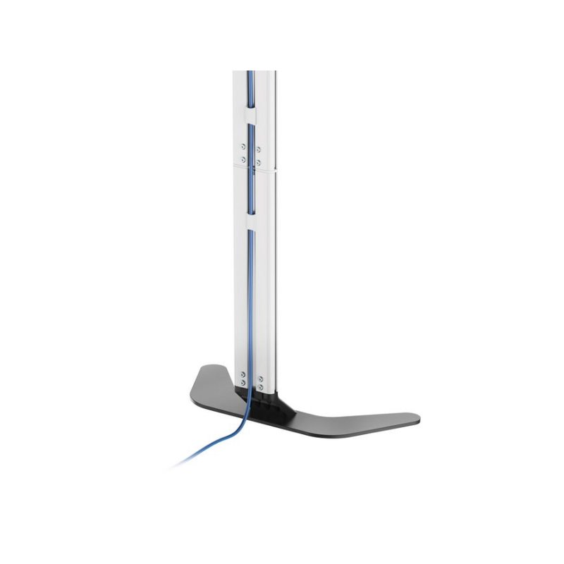 EQUIP 650614 Bodenstandhalter Min. 94 cm (37") Max. 2,18 m (86") Max. VESA 600 x 400 mm 45 kg Silber