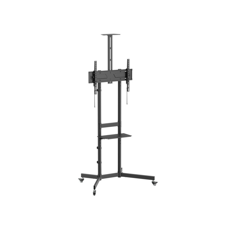 EQUIP 650636 Bodenstandhalter Min. 94 cm (37") Max. 177,8 cm (70") Max. VESA 600 x 400 mm 70 kg Schwarz