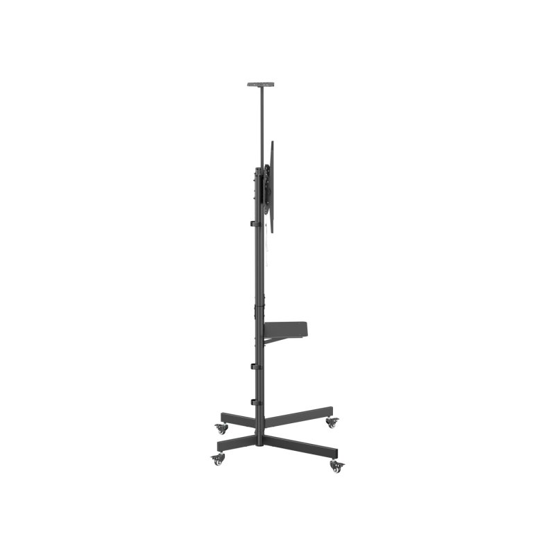 EQUIP 650636 Bodenstandhalter Min. 94 cm (37") Max. 177,8 cm (70") Max. VESA 600 x 400 mm 70 kg Schwarz