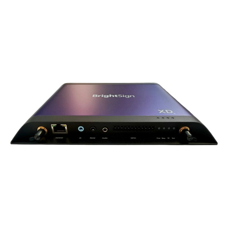 BrightSign XD1036 lecteur multimédia Noir 4K Ultra HD Wifi