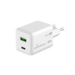 MediaRange MRMA113-2 mobile device charger Smartphone, Tablet White AC Fast charging Indoor