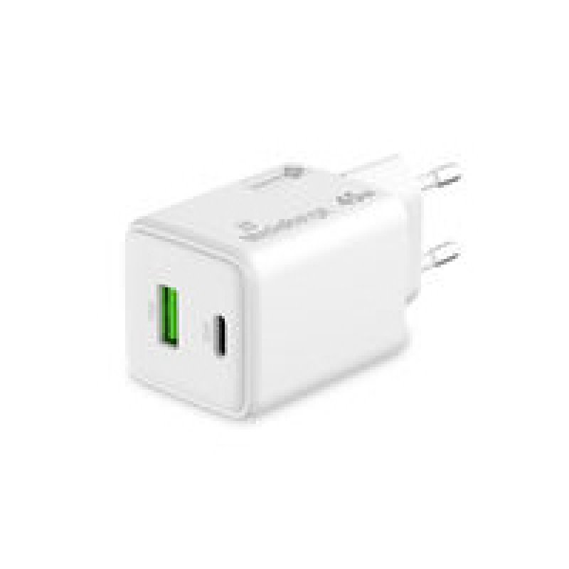 MediaRange GaN Ladeadapter 45W weiß