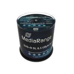 MediaRange MR471 blank DVD 8.5 GB DVD R DL 100 pc(s)