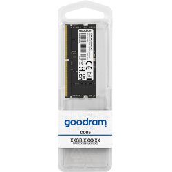 Goodram 16GB DDR5 5600MHz CL40 SR SODIMM memory module 1 x 16 GB 262-pin SO-DIMM
