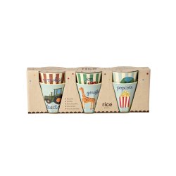 Rice - Melamine Kids Cup with ABC Print - Small - 160 ml