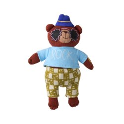 Rice - Kids Knitted Soft Toy in Bear Shape - Freddy (KITOY-BEAR)