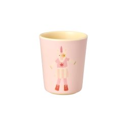 Rice - Melamine Kids Cup with Unicorn Print - Matte Pink - 150 ml