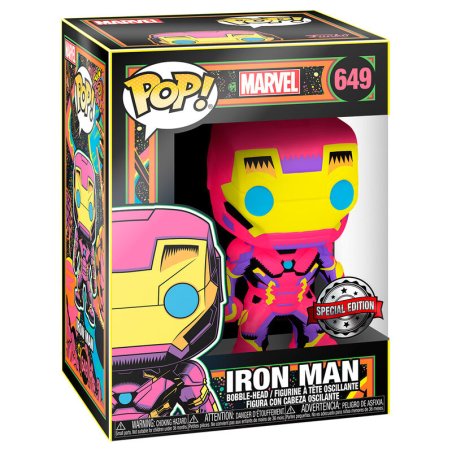 POP MARVEL - IRON MAN BLKLT