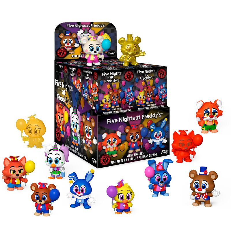 FNAF SECURITY BREACH - Mystery Minis (BOX 12 Figurines)