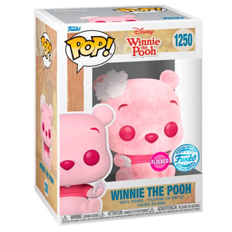 Winnie l´ourson Figurine POP! Disney Vinyl Cherry Blsm Pooh (Flocked) 9 cm